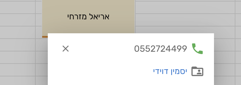 שיחת טלפון